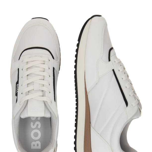 BOSS Sneaker low 'Kai'  negru / alb