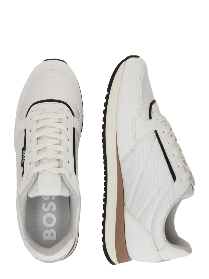 BOSS Sneaker low 'Kai'  negru / alb