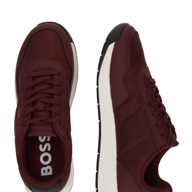 BOSS Sneaker low 'Titanium'  roșu vin