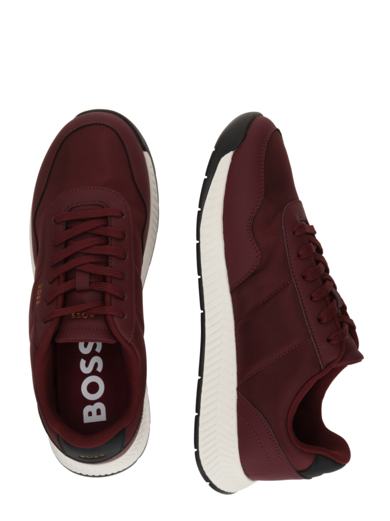 BOSS Sneaker low 'Titanium'  roșu vin