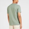 BOSS Tricou 'Building'  verde smarald / verde pastel / negru / alb murdar