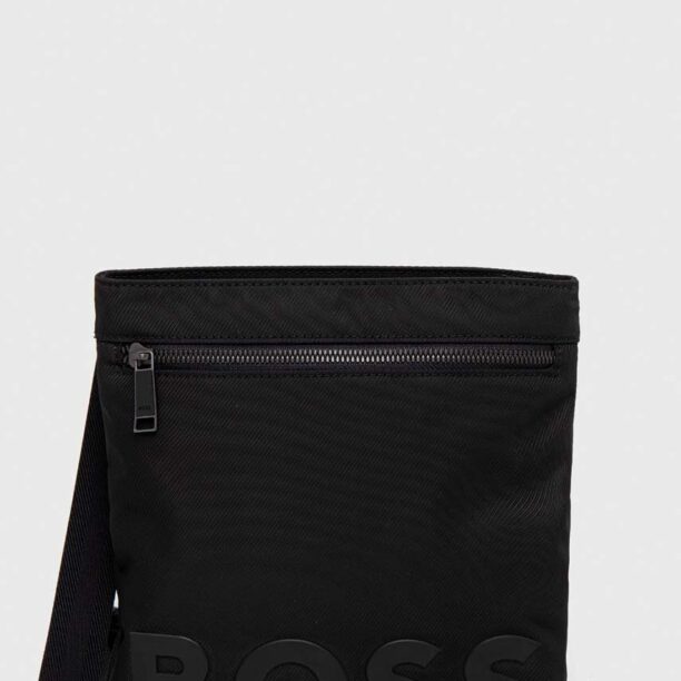 BOSS borsetă culoarea negru 50490970