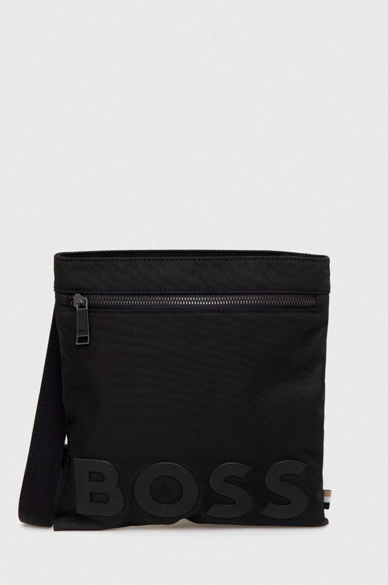 BOSS borsetă culoarea negru 50490970