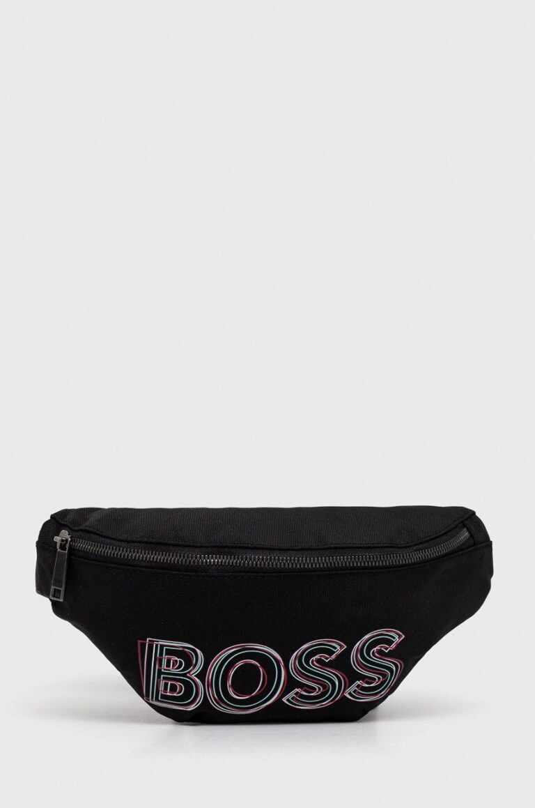 BOSS borseta culoarea negru