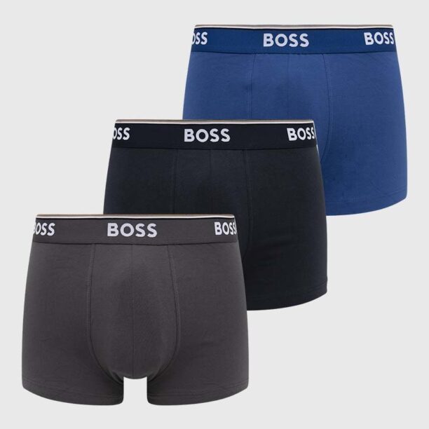 BOSS boxeri 3 pack bărbați 50475274