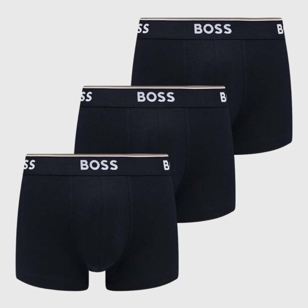 BOSS boxeri 3 pack bărbați 50475274