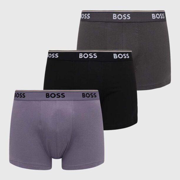 BOSS boxeri 3-pack bărbați 50508950