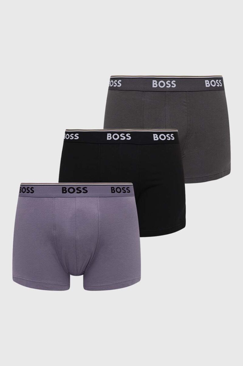 BOSS boxeri 3-pack bărbați 50508950