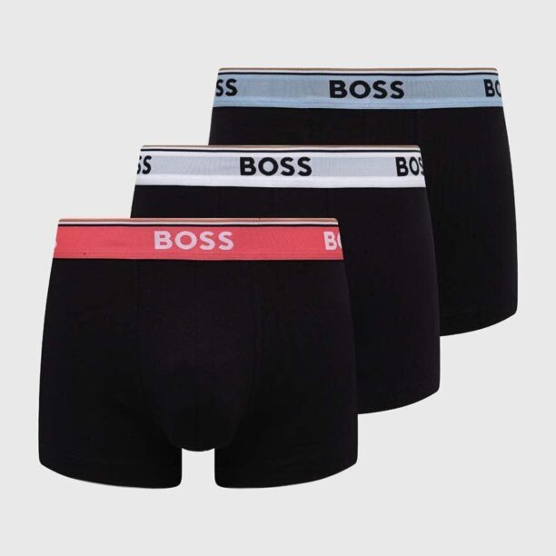 BOSS boxeri 3-pack bărbați 50514928