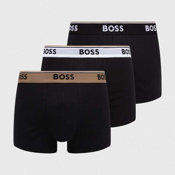 BOSS boxeri 3-pack bărbați