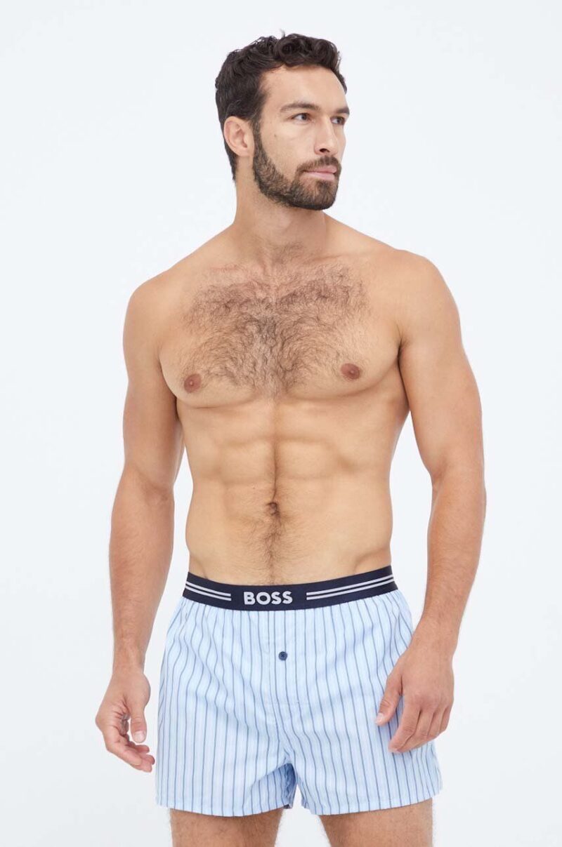 BOSS boxeri de bumbac 3-pack preţ