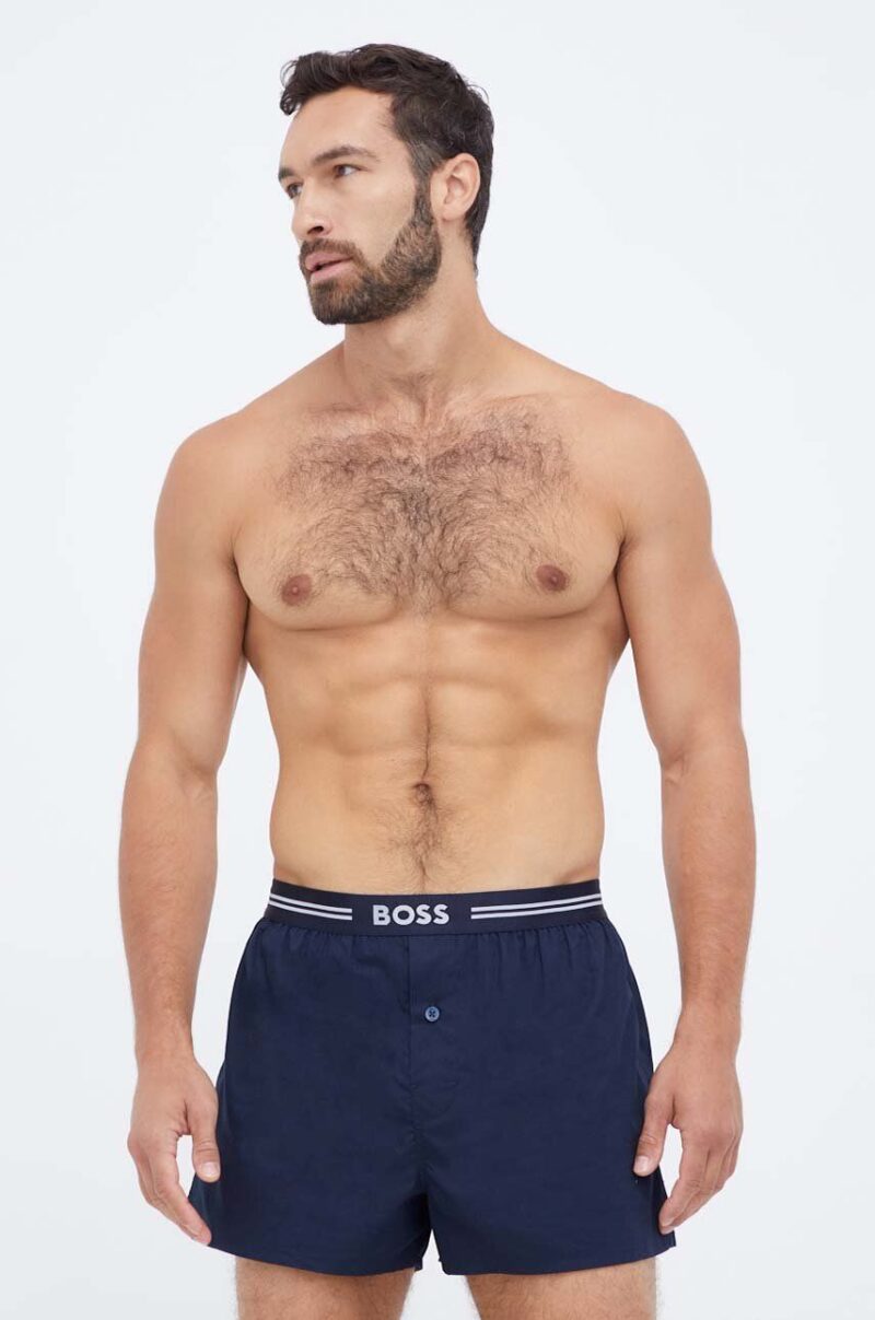 BOSS boxeri de bumbac 3-pack