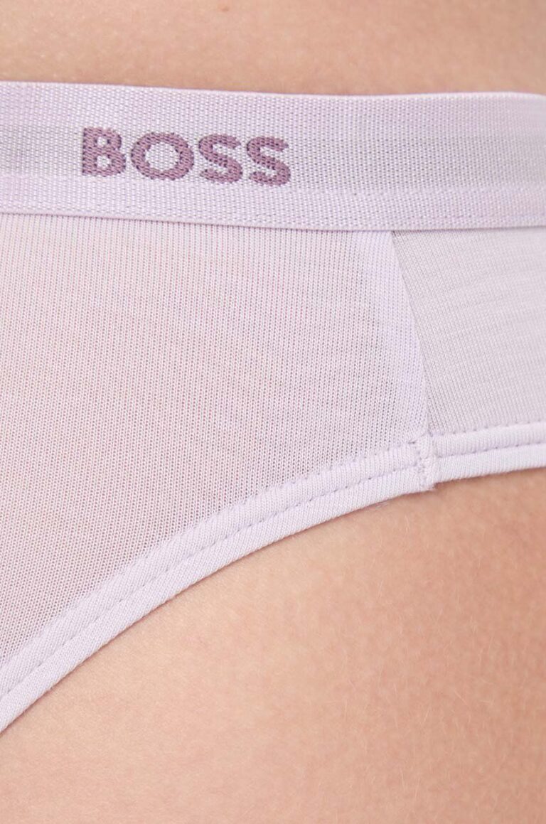 BOSS chiloți culoarea violet 50502753 preţ