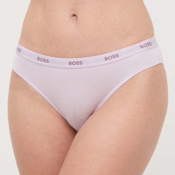 BOSS chiloți culoarea violet 50502753