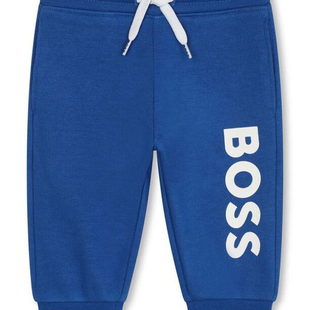 BOSS pantaloni de trening pentru copii cu imprimeu