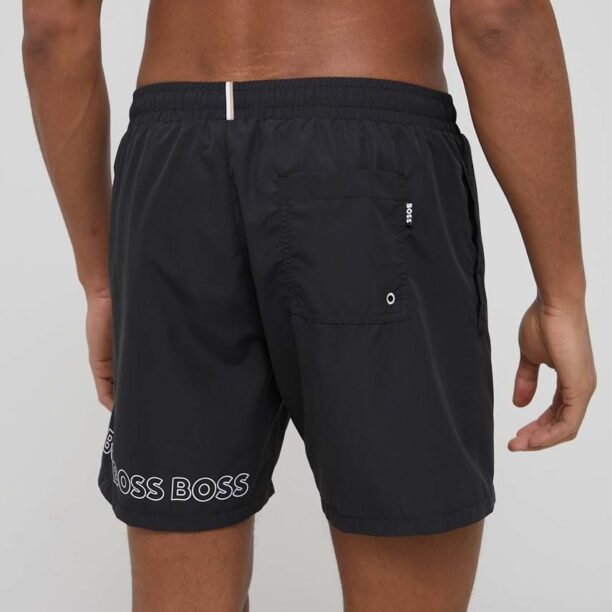 BOSS pantaloni scurți de baie culoarea negru 50469590 preţ