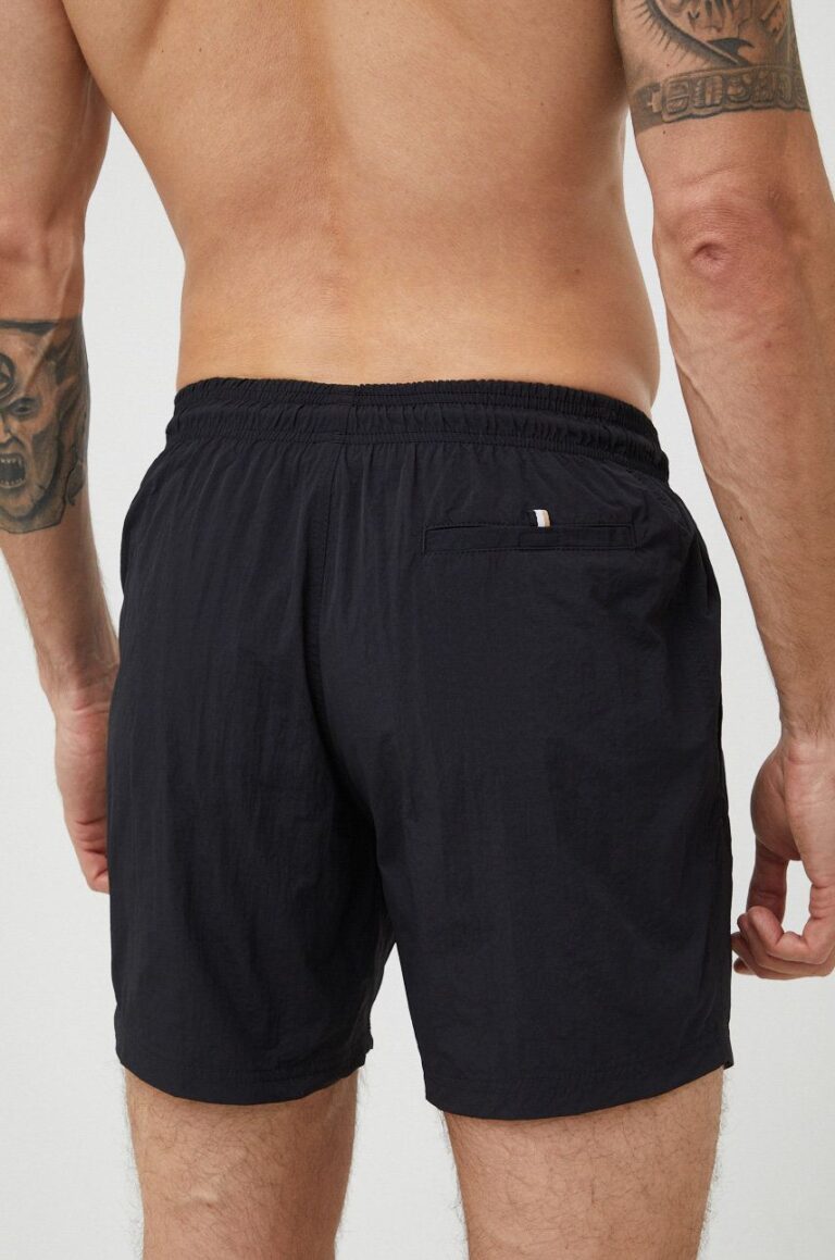 BOSS pantaloni scurți de baie culoarea negru 50469602 preţ