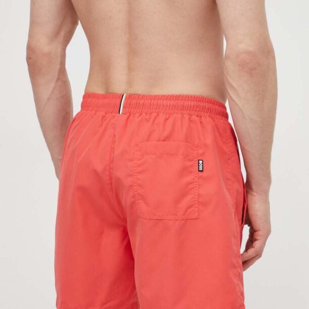 BOSS pantaloni scurți de baie culoarea roșu 50508798 preţ