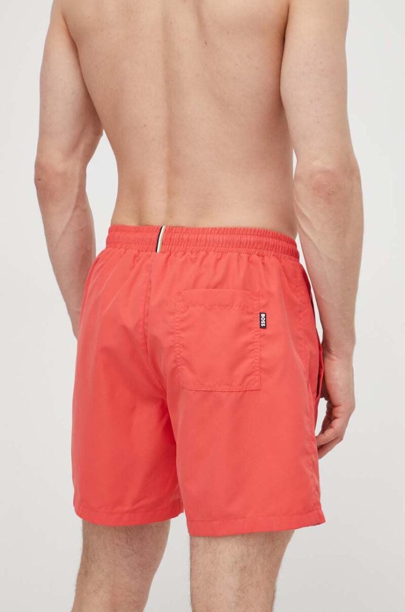 BOSS pantaloni scurți de baie culoarea roșu 50508798 preţ