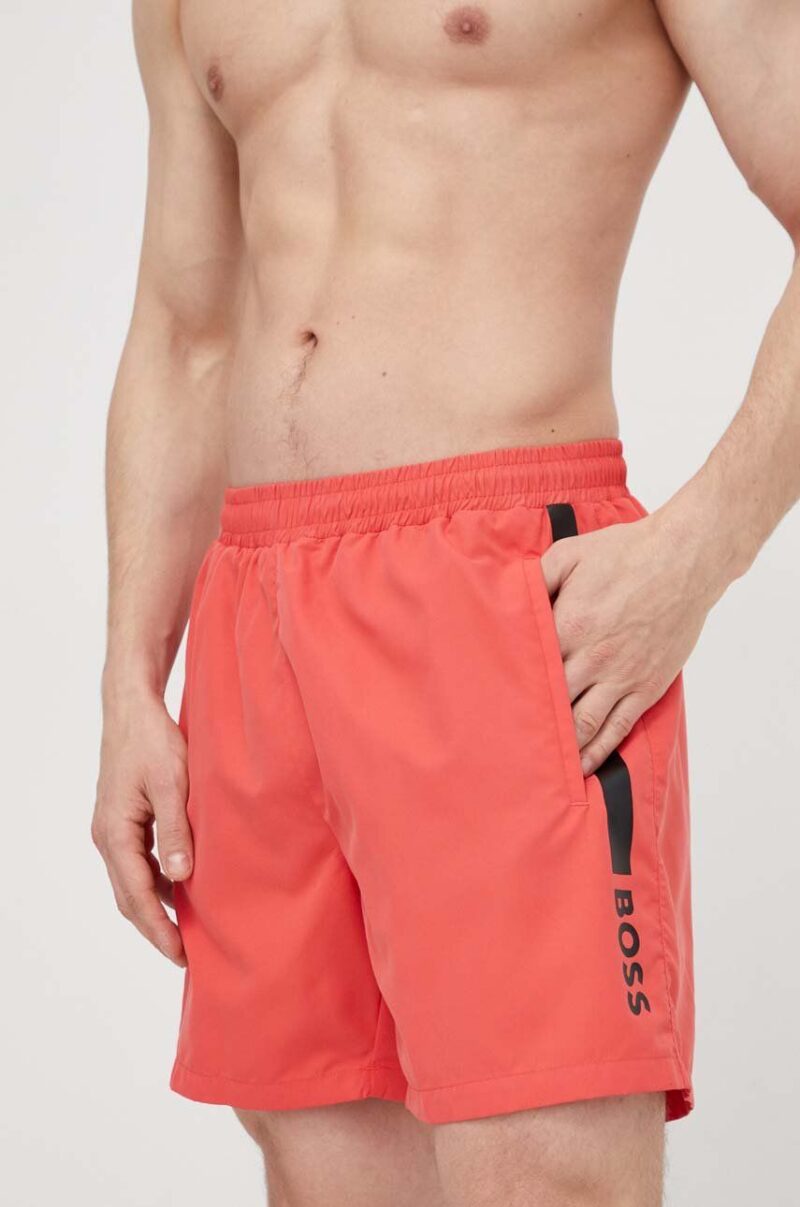 BOSS pantaloni scurți de baie culoarea roșu 50508798