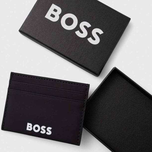 BOSS port-card culoarea negru 50513935 preţ