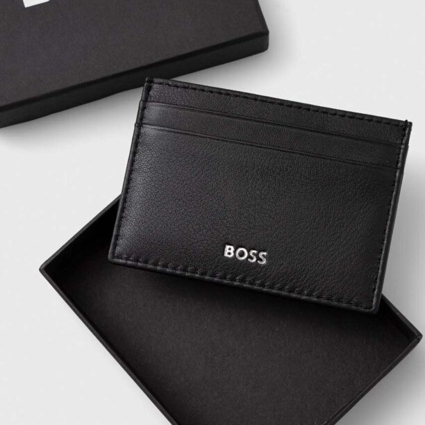 BOSS port-card culoarea negru 50519269 preţ