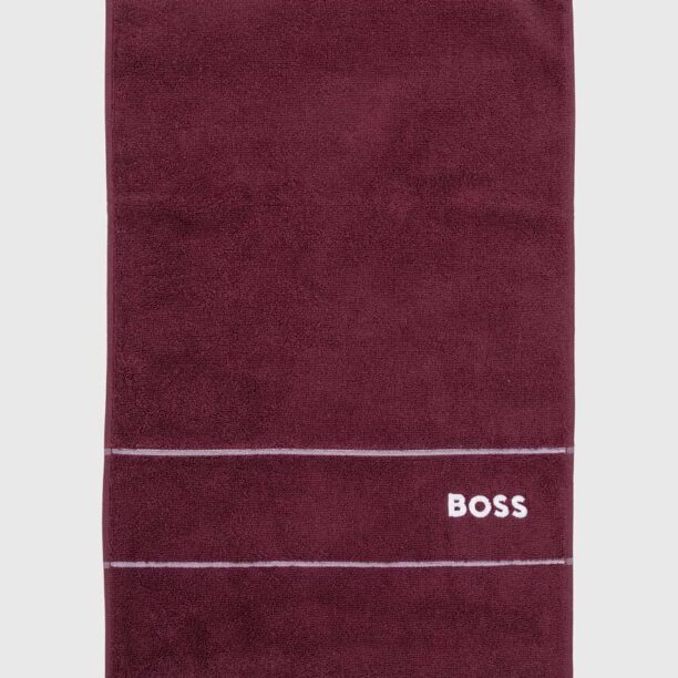 BOSS prosop din bumbac Plain Burgundy 40 x 60 cm