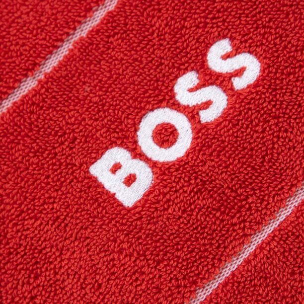 BOSS prosop din bumbac Plain Red 40 x 60 cm preţ