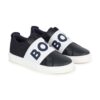 BOSS sneakers pentru copii culoarea albastru marin