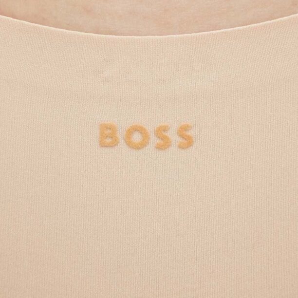 BOSS tanga culoarea bej 50509992 preţ