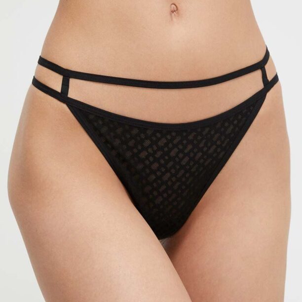 BOSS tanga culoarea negru