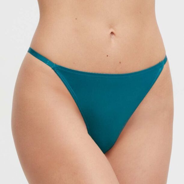 BOSS tanga culoarea turcoaz 50509989