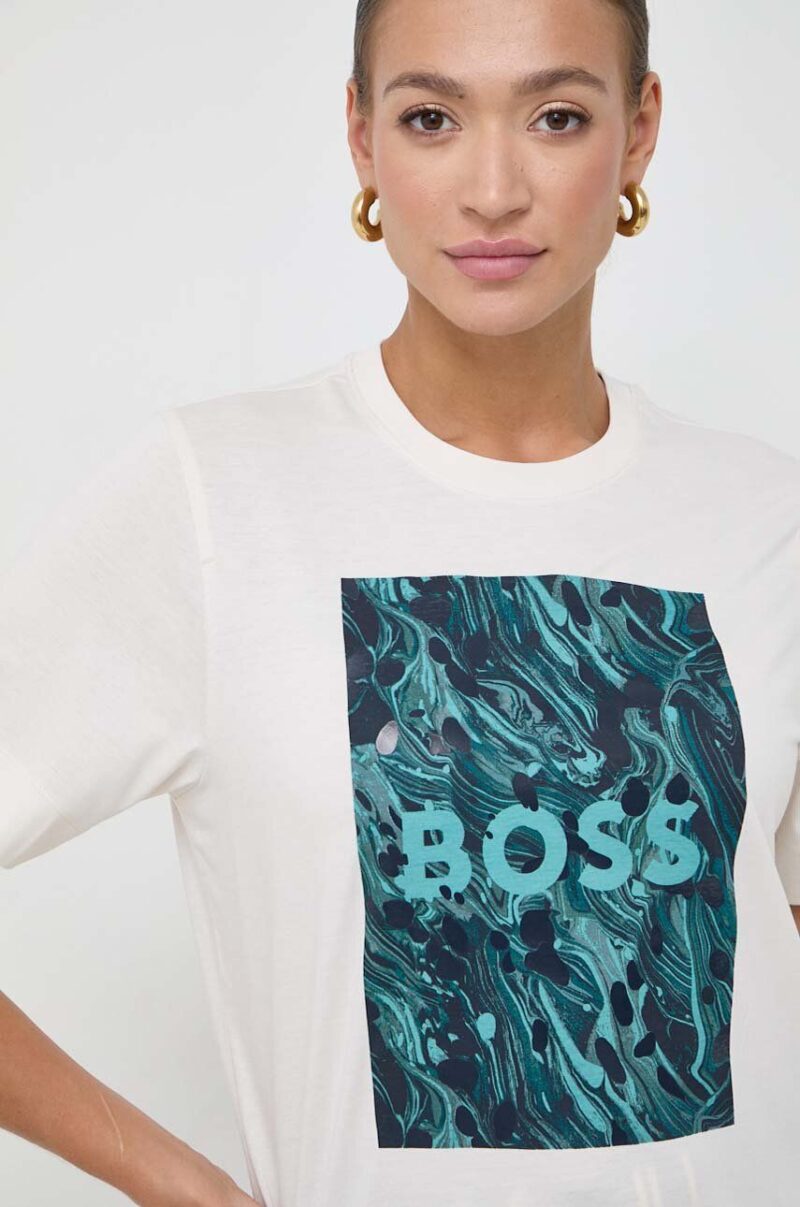 BOSS tricou din bumbac femei