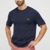 BOSS tricou lounge culoarea bleumarin