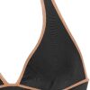 BRUNO BANANI Sutien costum de baie  bronz / negru