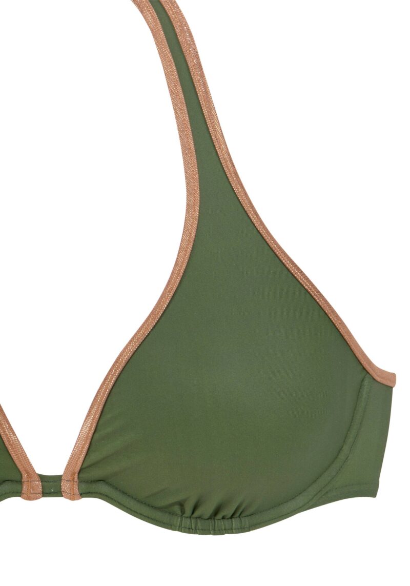 Cumpăra BRUNO BANANI Sutien costum de baie  maro / verde