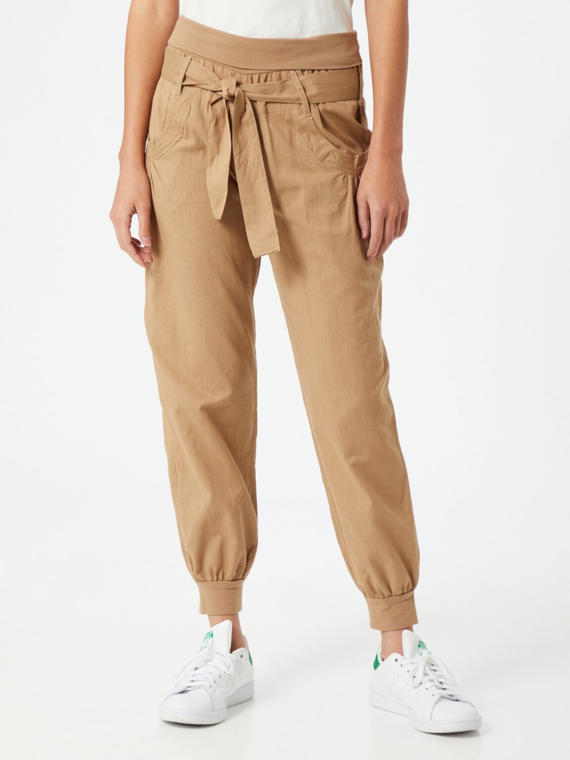 BUFFALO Pantaloni largi  bej închis