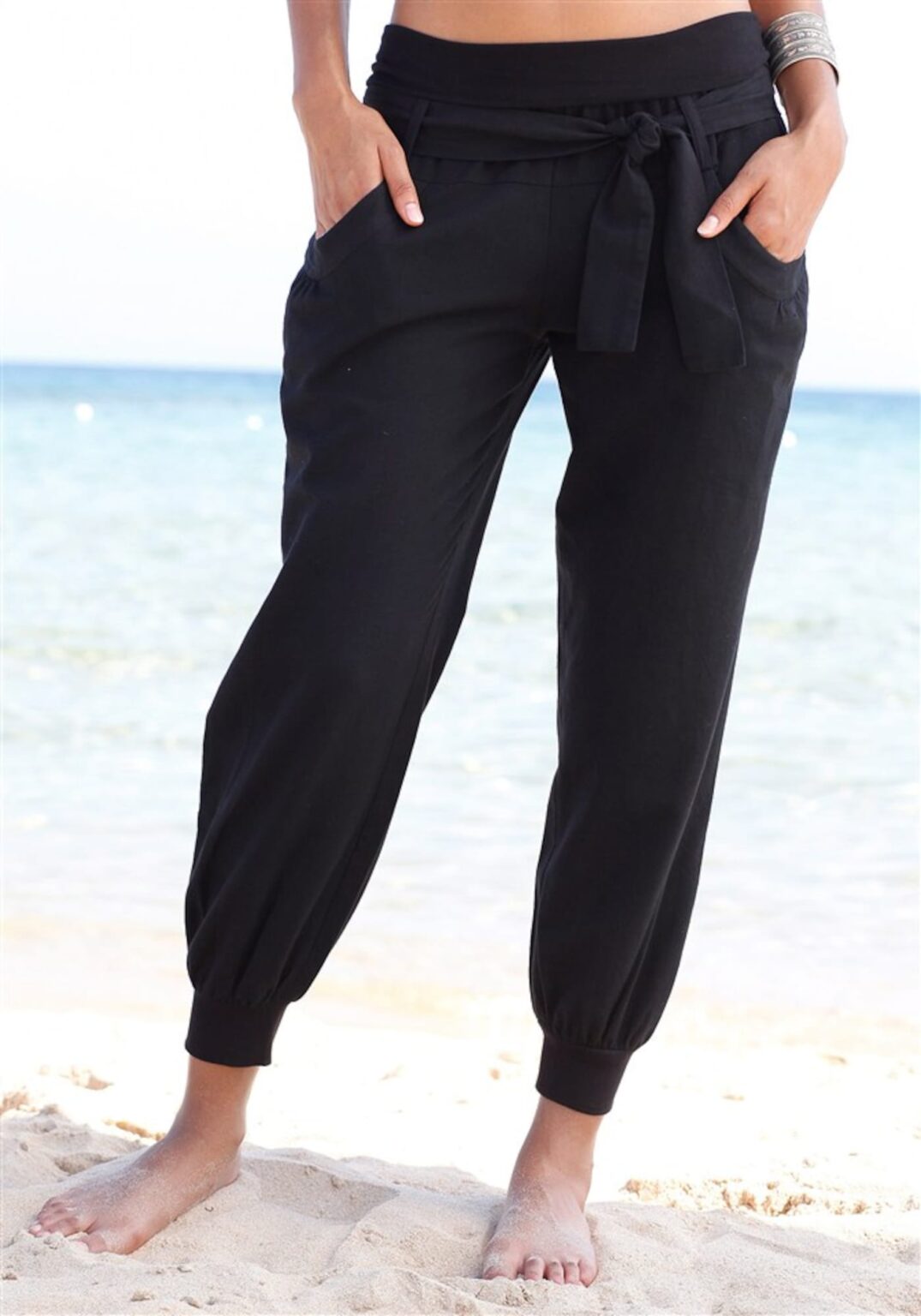 BUFFALO Pantaloni largi  negru