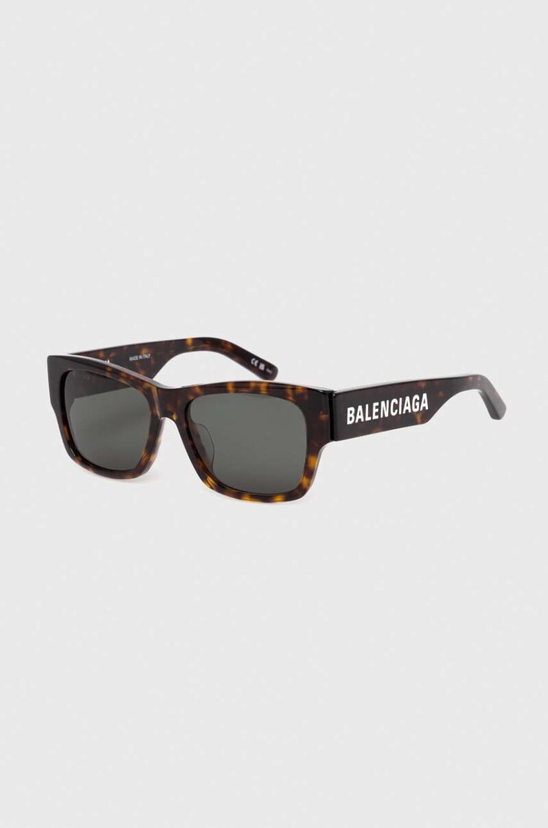 Balenciaga ochelari de soare culoarea maro