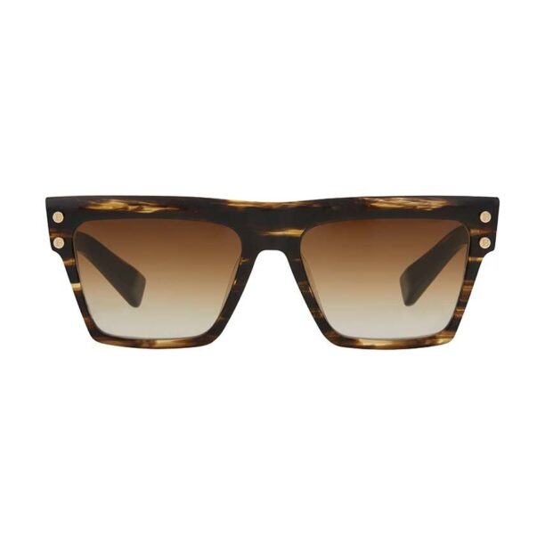 Balmain ochelari de soare B - V culoarea maro