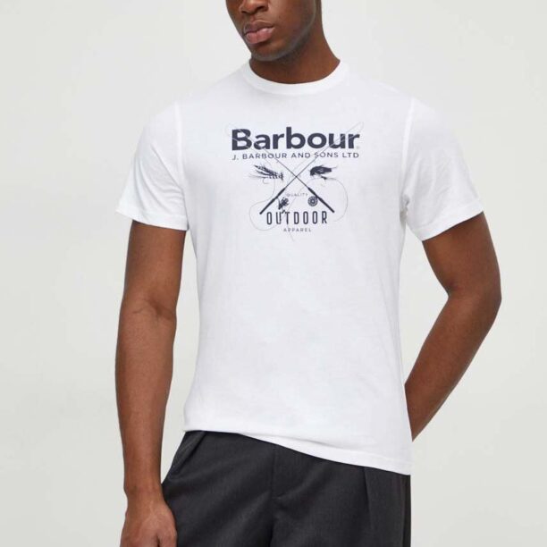 Barbour tricou din bumbac barbati