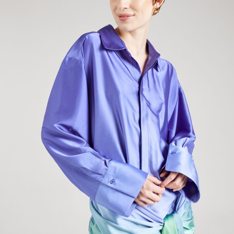 Preţ Bardot Rochie tip bluză 'MALIRA OMBRE SHIRT DRESS'  albastru / verde pastel