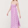 Bardot rochie culoarea violet