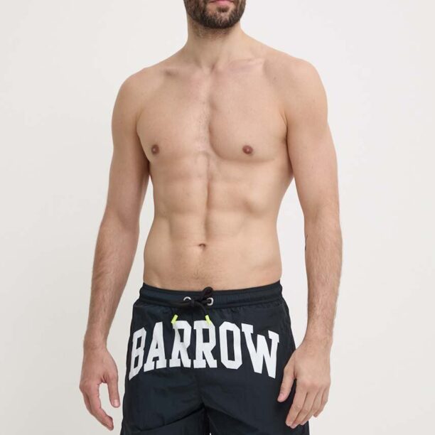 Barrow pantaloni scurti de baie culoarea negru