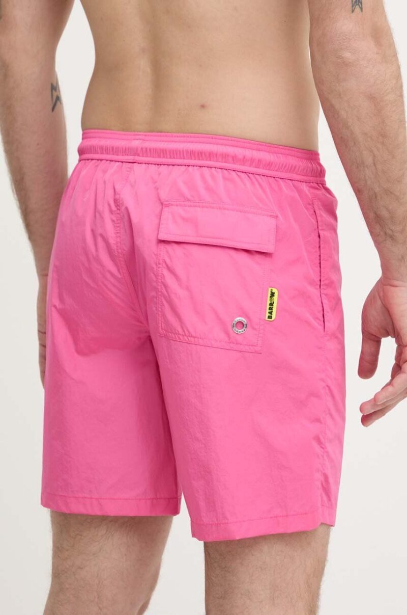 Barrow pantaloni scurti de baie culoarea roz preţ