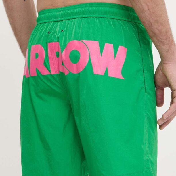 Barrow pantaloni scurti de baie culoarea verde preţ