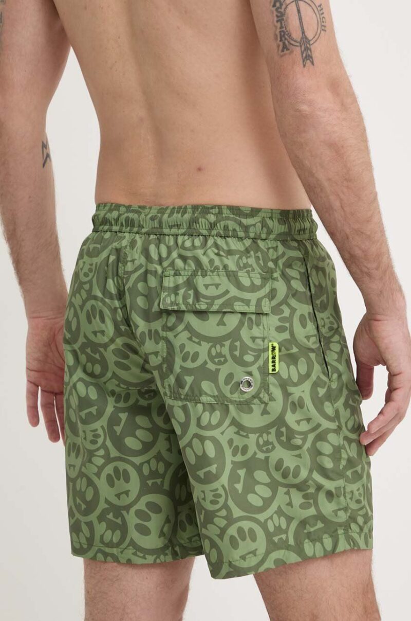 Barrow pantaloni scurti de baie culoarea verde preţ