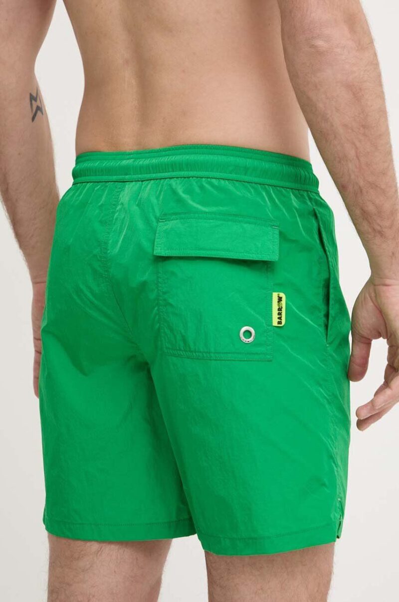 Barrow pantaloni scurti de baie culoarea verde preţ