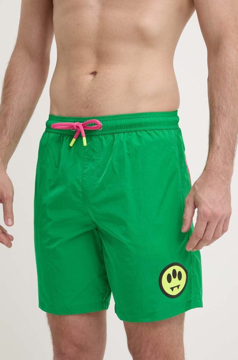 Barrow pantaloni scurti de baie culoarea verde