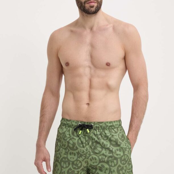 Barrow pantaloni scurti de baie culoarea verde